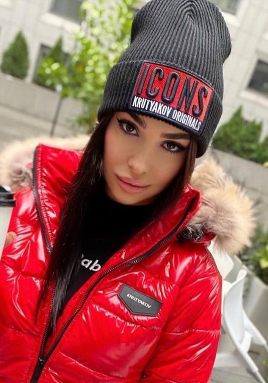 ШАПКА ICONS (RED LOGO)