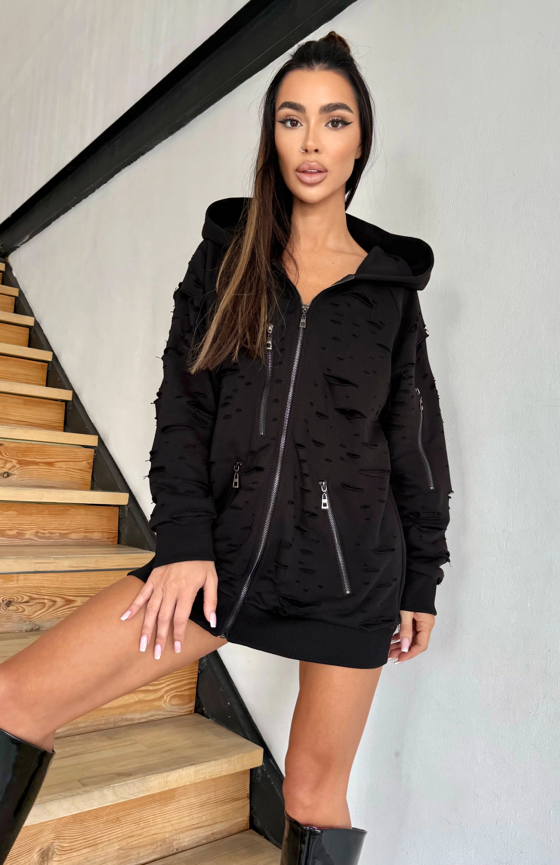 HOODIE DESTRA ZIPPER