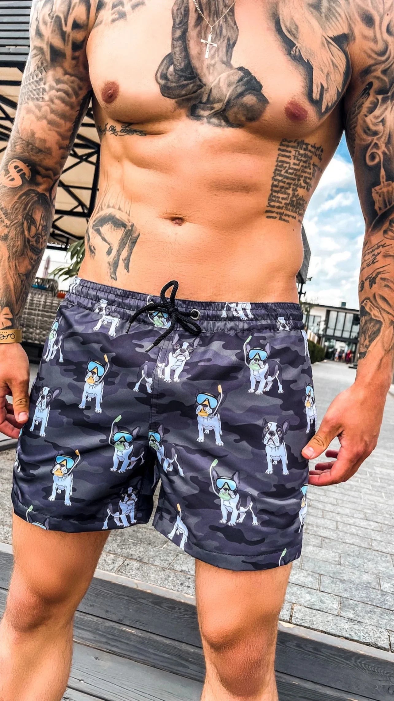 Шорти пляжні чоловічі SCUBA DOGS