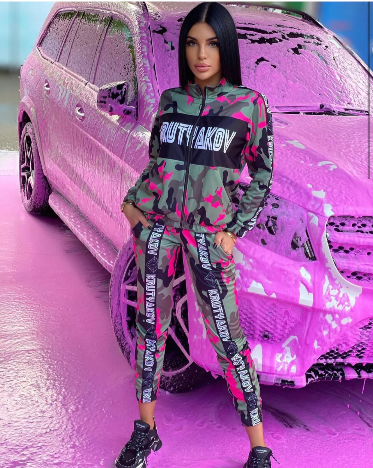 Костюм спортивний жіночий VALENTINO DIAMOND