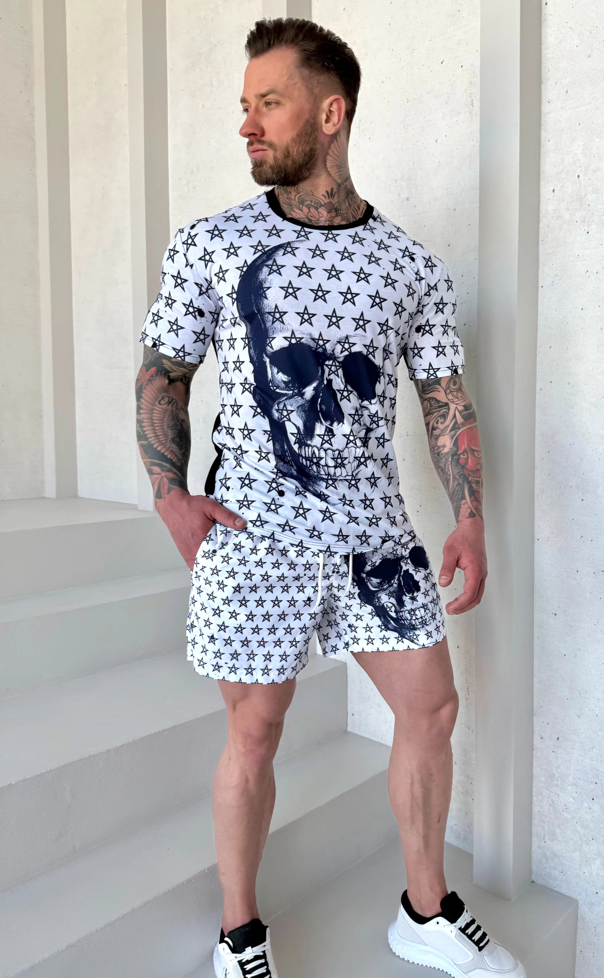 Шолрти пляжні чоловічі SKULL STARS