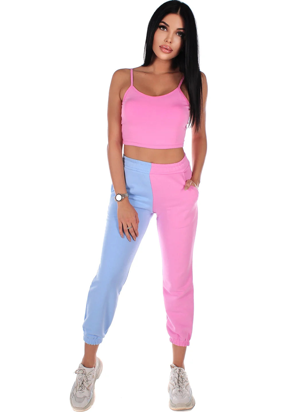 Комплект спортивний жіночий PINK & BLUE