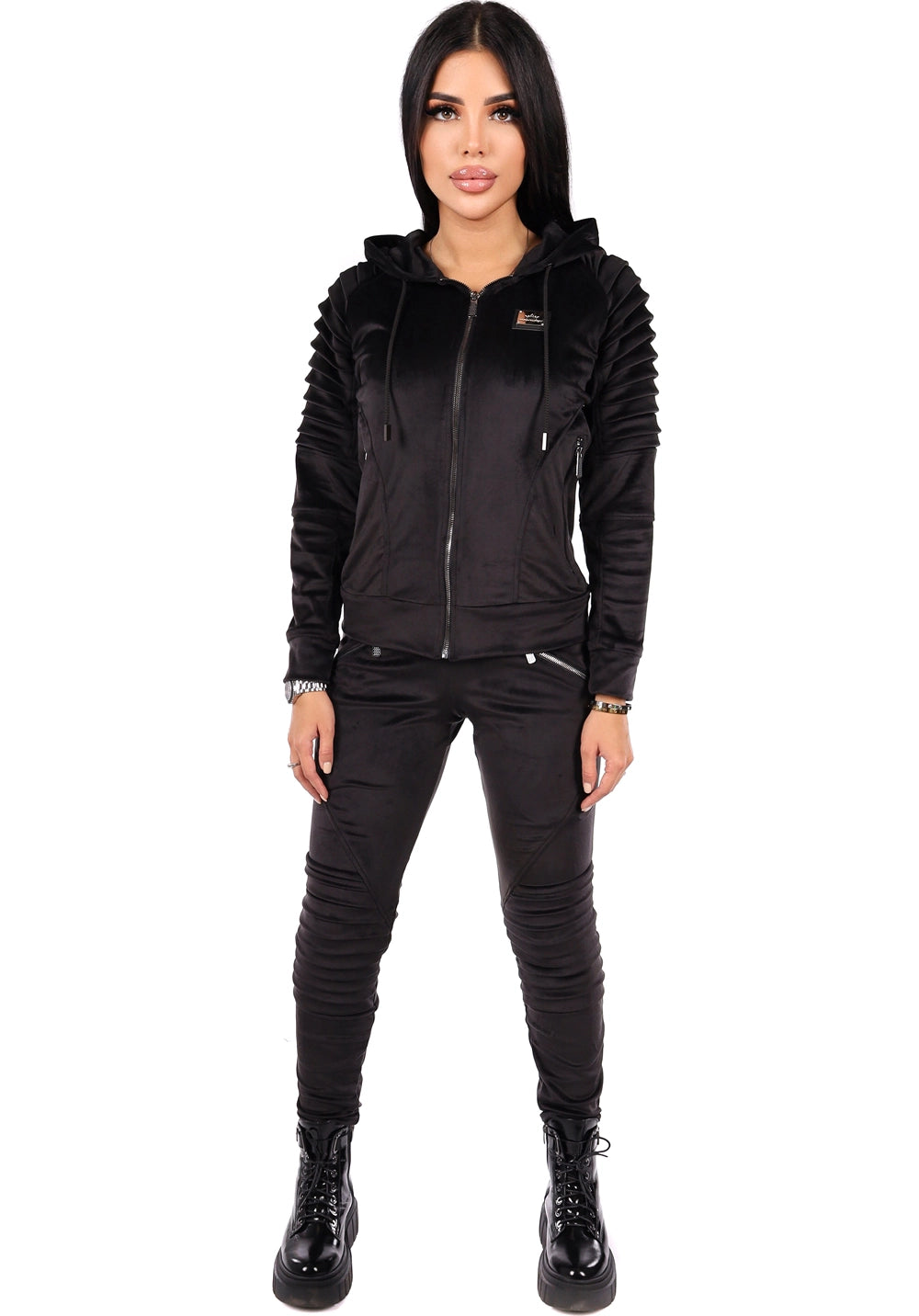 TRACKSUITS FOR COUPLE RELIEF VELUR