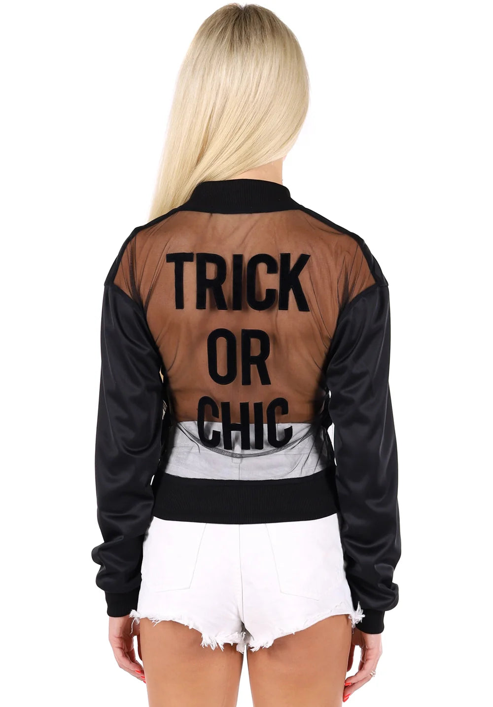 Бомбер жіночий TRICK OR CHIC