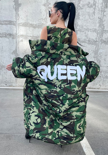 КУРТКА ОВЕРСАЙЗ CAMO QUEEN