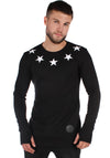 SWEATSHIRT STARS OVERSIZED