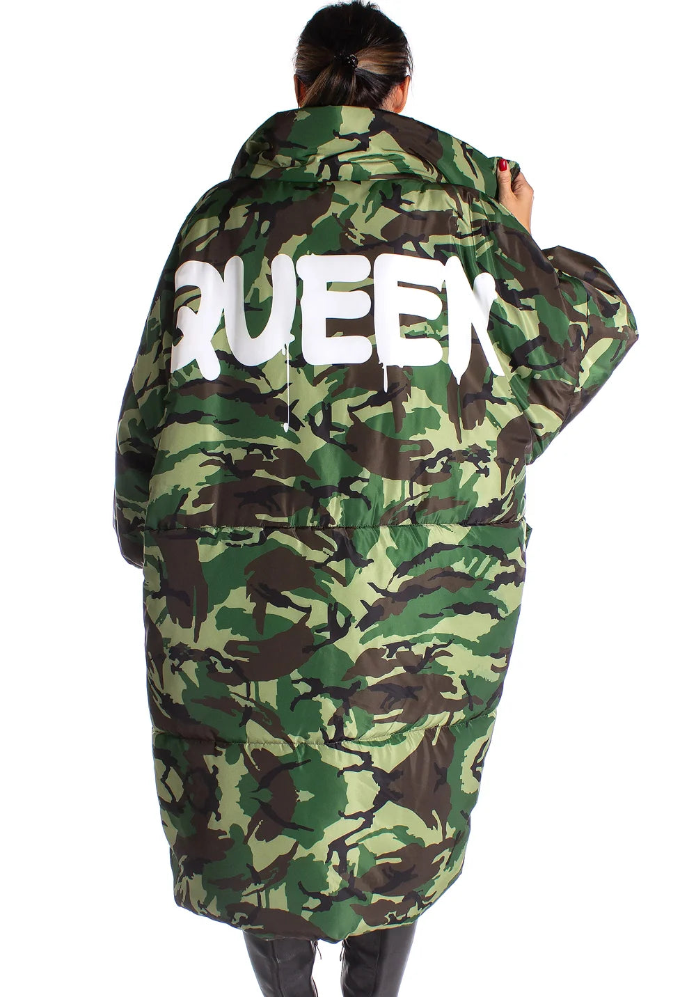 КУРТКА ОВЕРСАЙЗ CAMO QUEEN