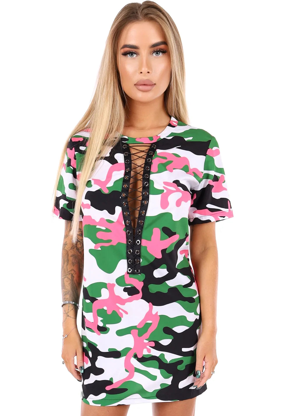 ПЛАТТЯ CAMO PINK LACING