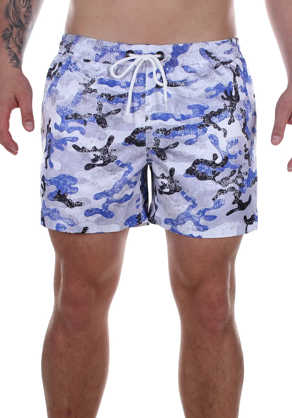 SWIMSHORTS CAMO BLUE