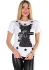 T-SHIRT DOBERMAN STARS