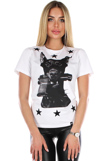 T-SHIRT DOBERMAN STARS