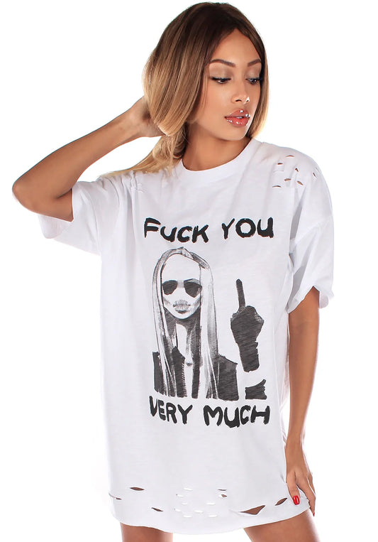 T-SHIRT FUCK YOU VERY MUCH