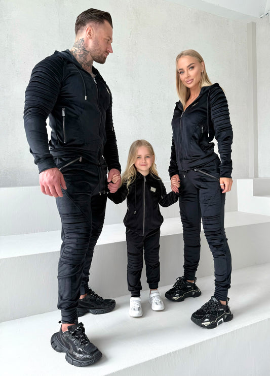 TRACKSUITS FOR COUPLE RELIEF VELUR