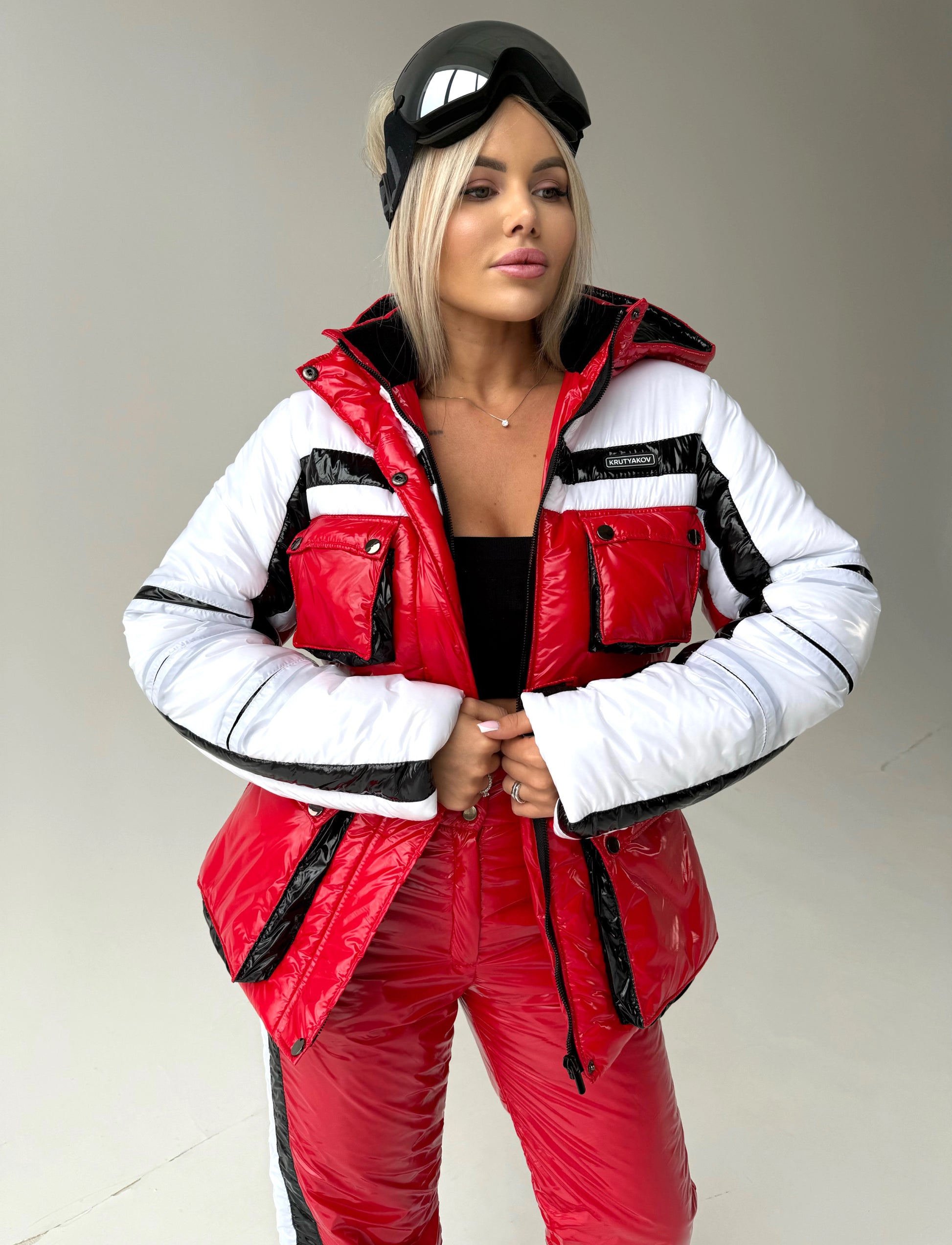 Зимовий лижний костюм FREYA червоний