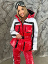 Зимовий лижний костюм FREYA червоний