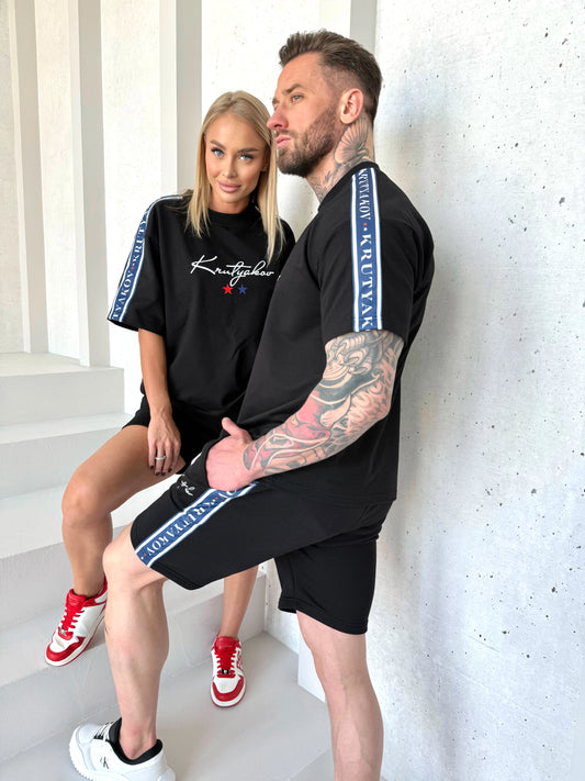 Парні костюми LENNY з шортами чорні