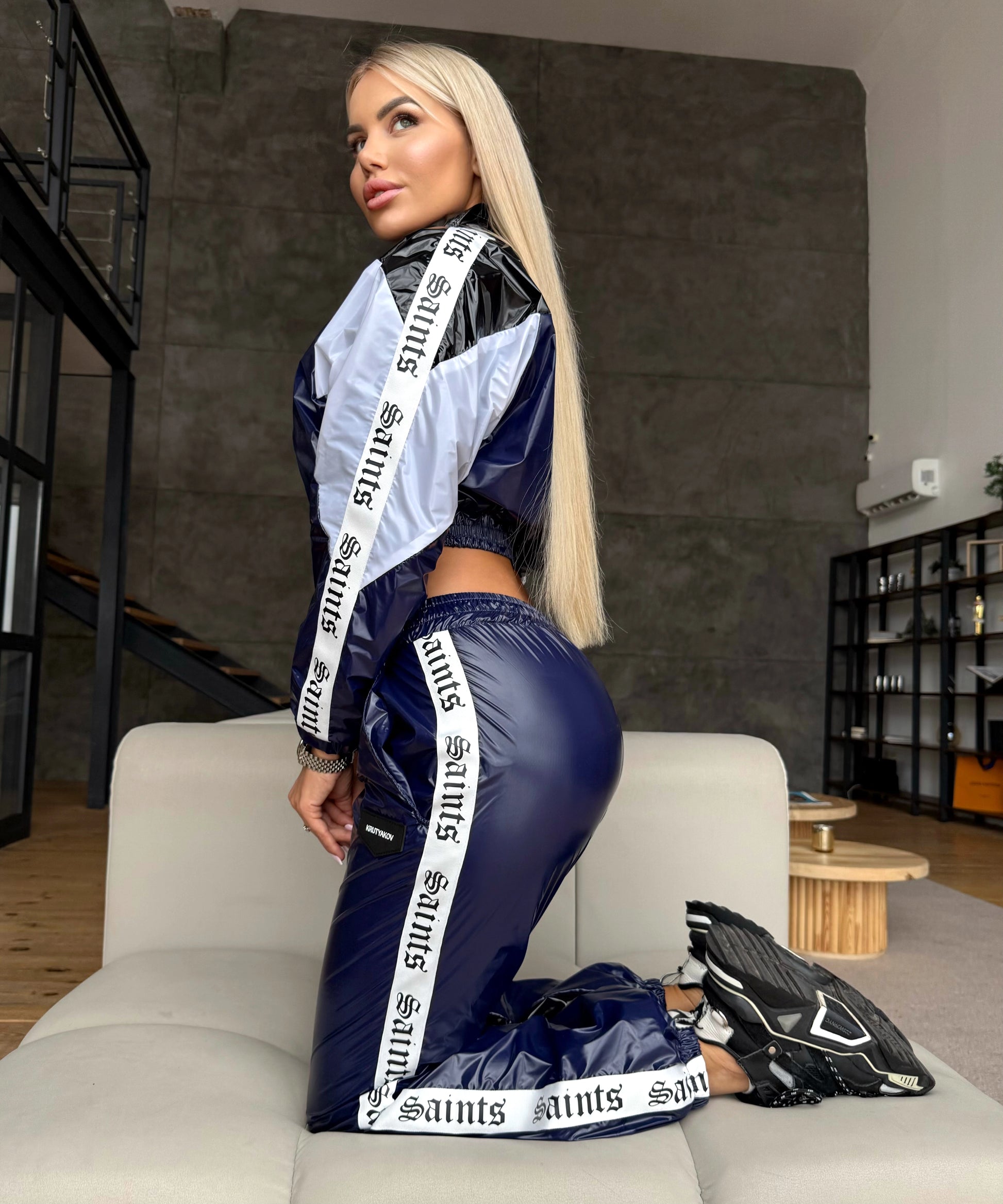 Жіночий спортивний костюм Mnklly темно-синій