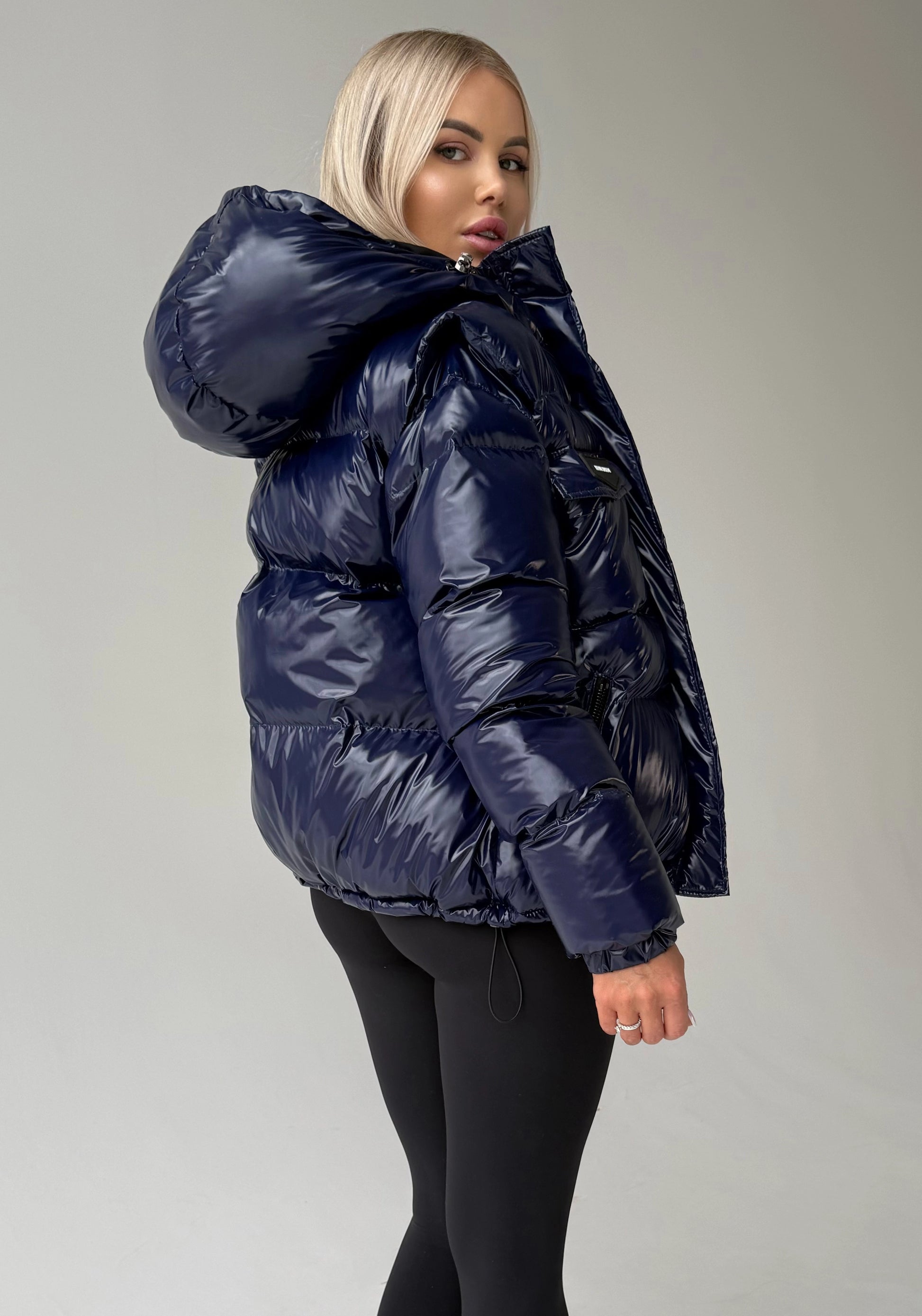 Жіноча зимова куртка Alpha синя