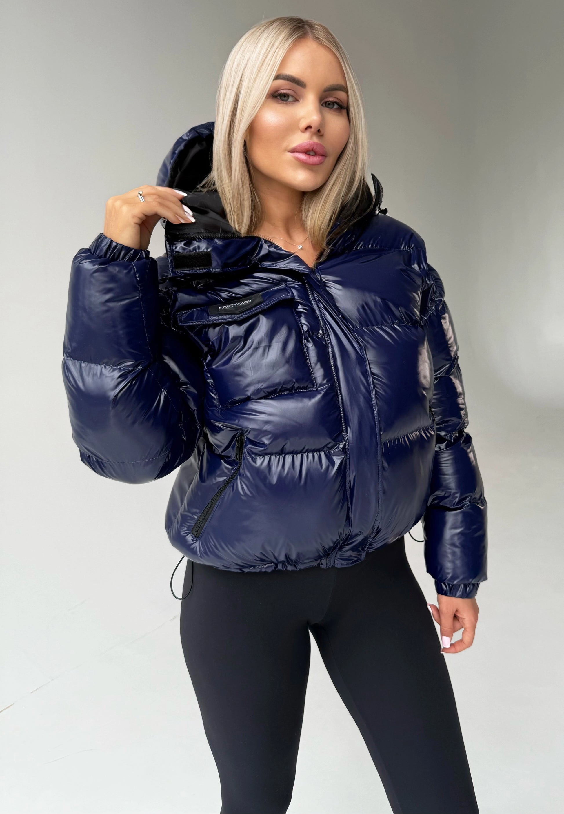 Жіноча зимова куртка Alpha синя