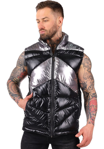 VEST LEON (GLOSS-SILVER)