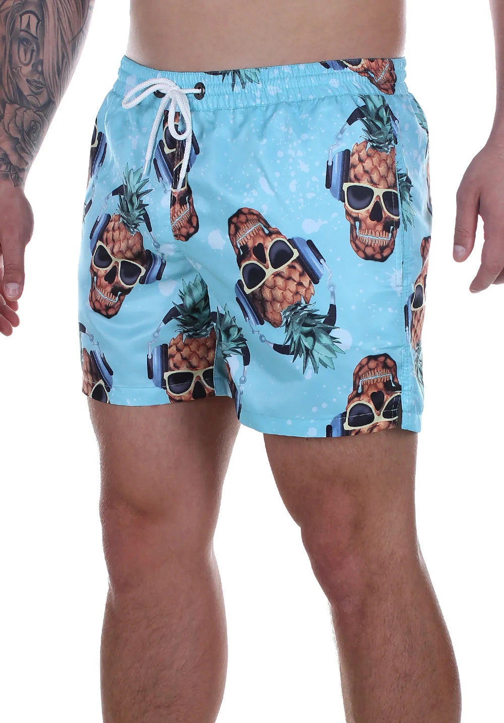 SWIMSHORTS PINEAPPLE SKULLS