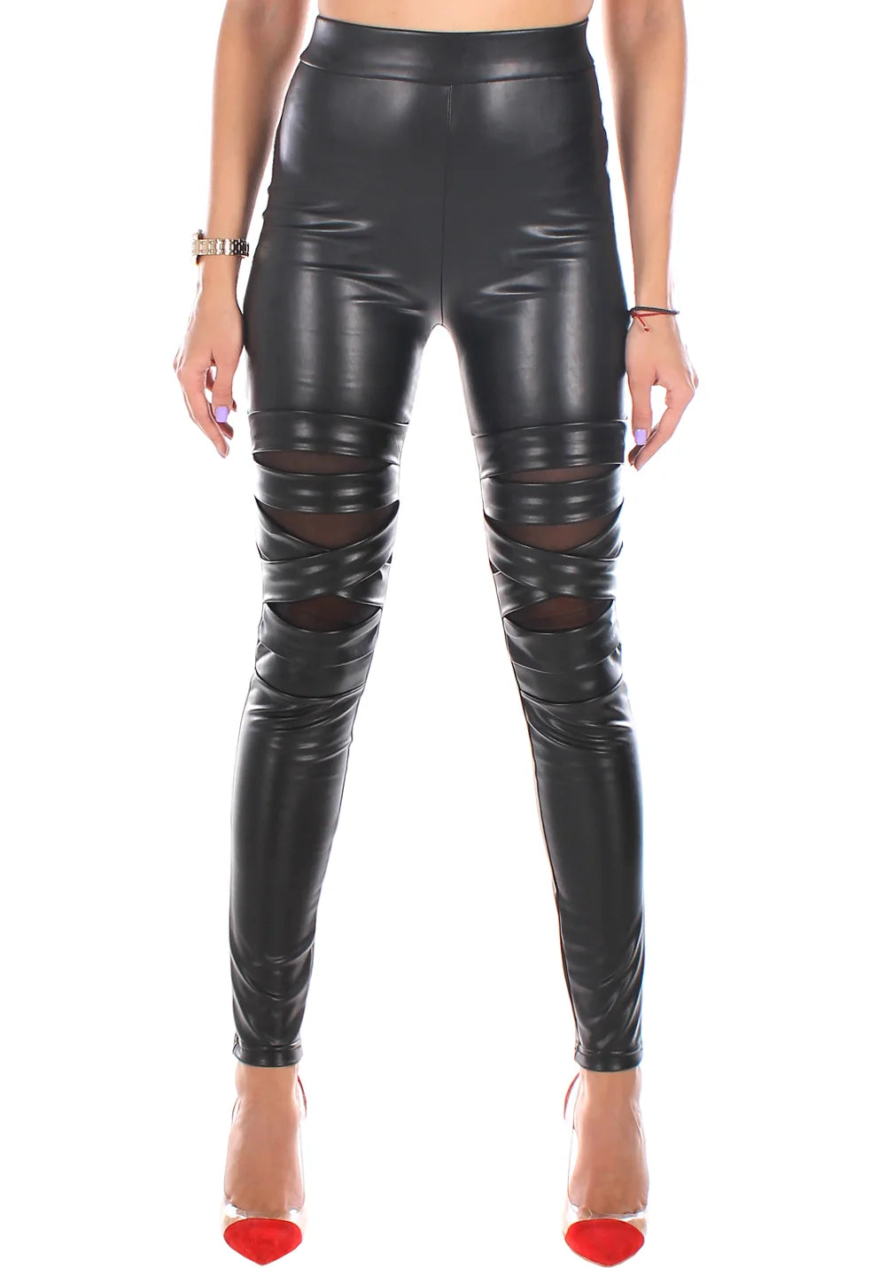 LEGGINGS PLEXUS LEATHER