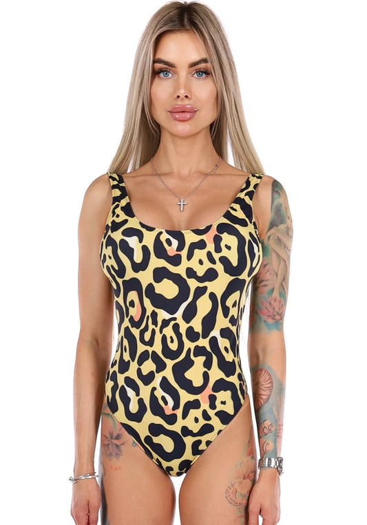 SWIMSUIT SAFARI YELLOW