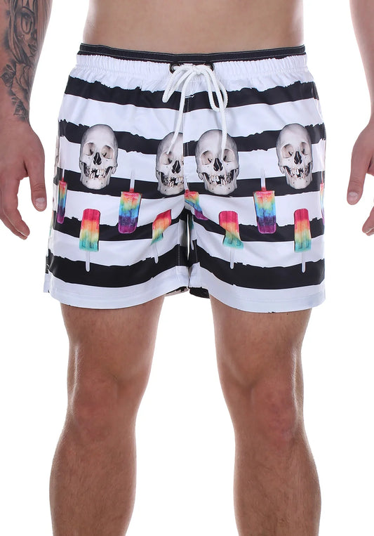 SWIMSHORTS SKULL ICE CREAM