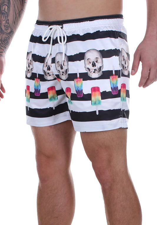 SWIMSHORTS SKULL ICE CREAM