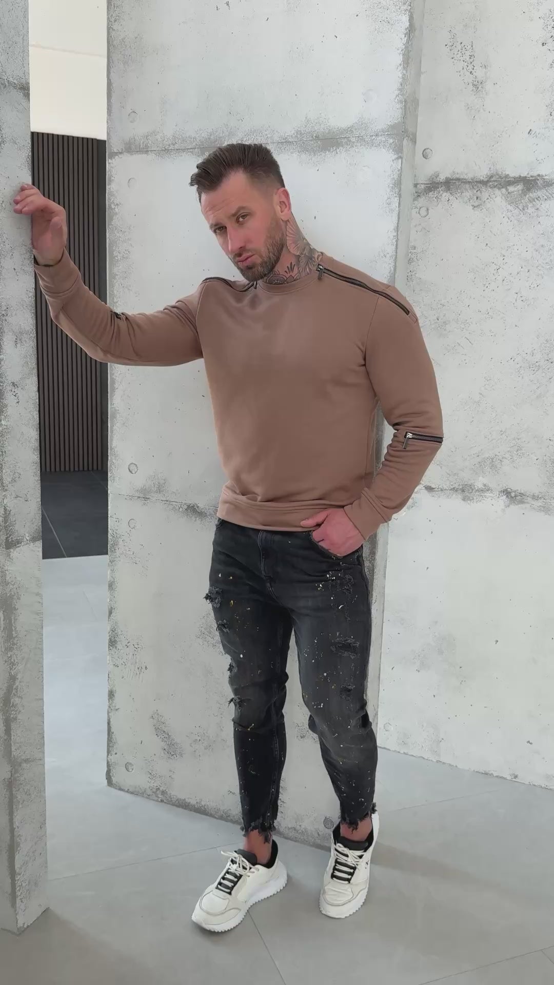 СВІТШОТ FOUR ZIPPERS