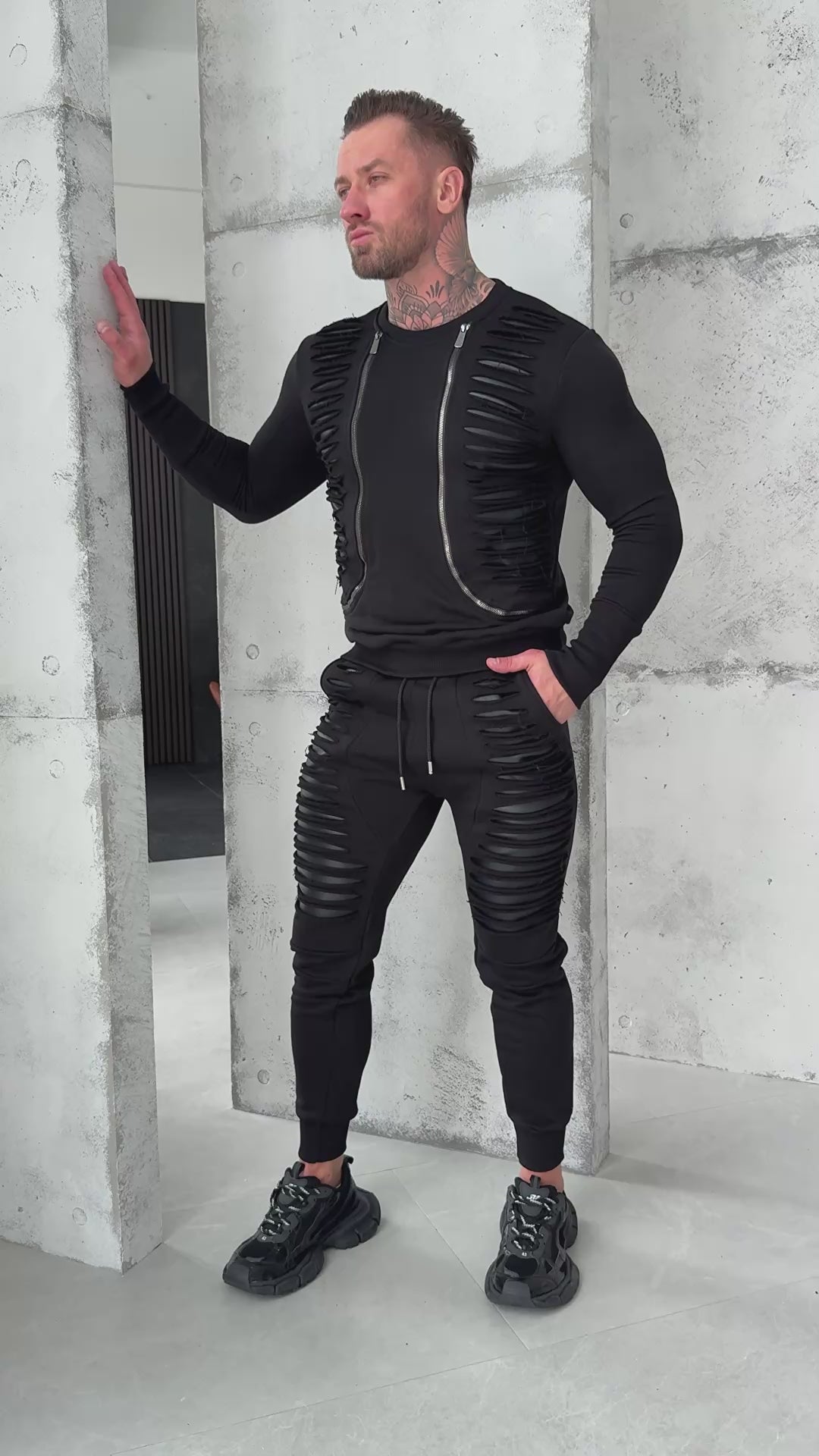 СПОРТИВНИЙ КОСТЮМ DESTROY LEATHER