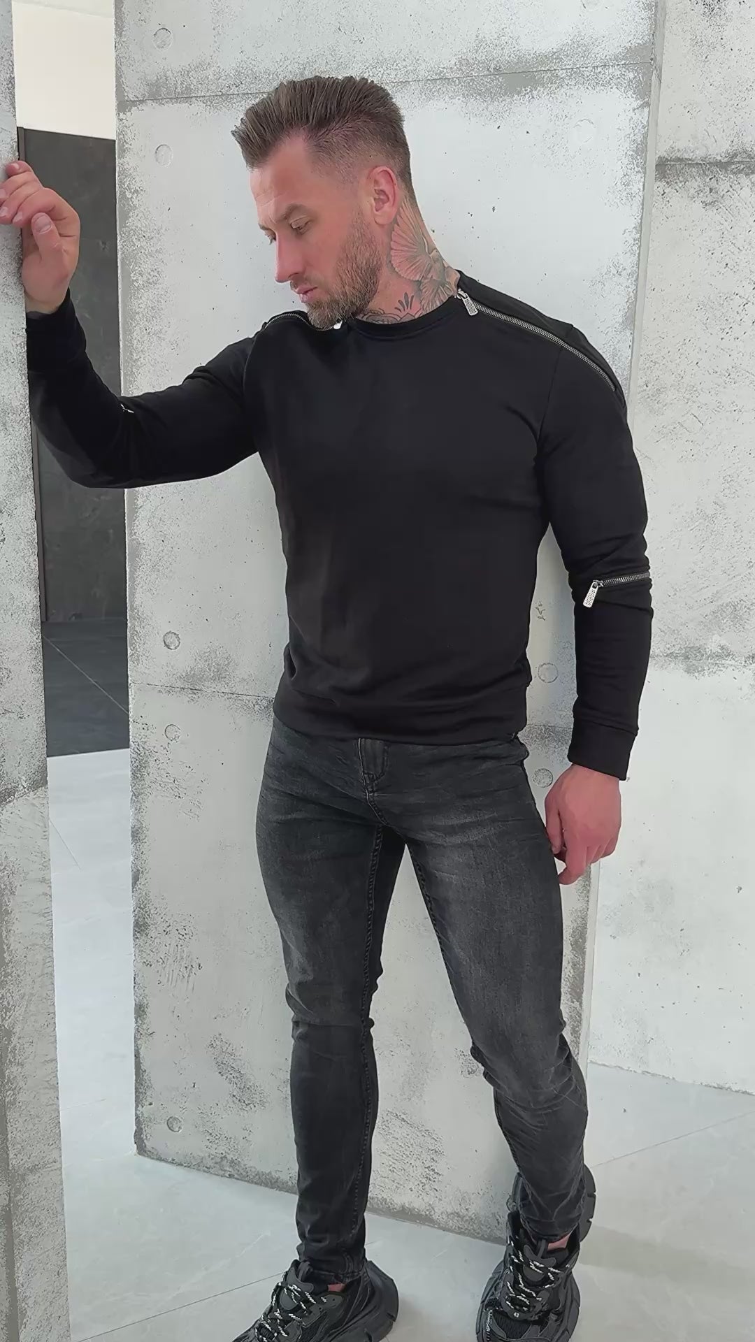 СВІТШОТ FOUR ZIPPERS