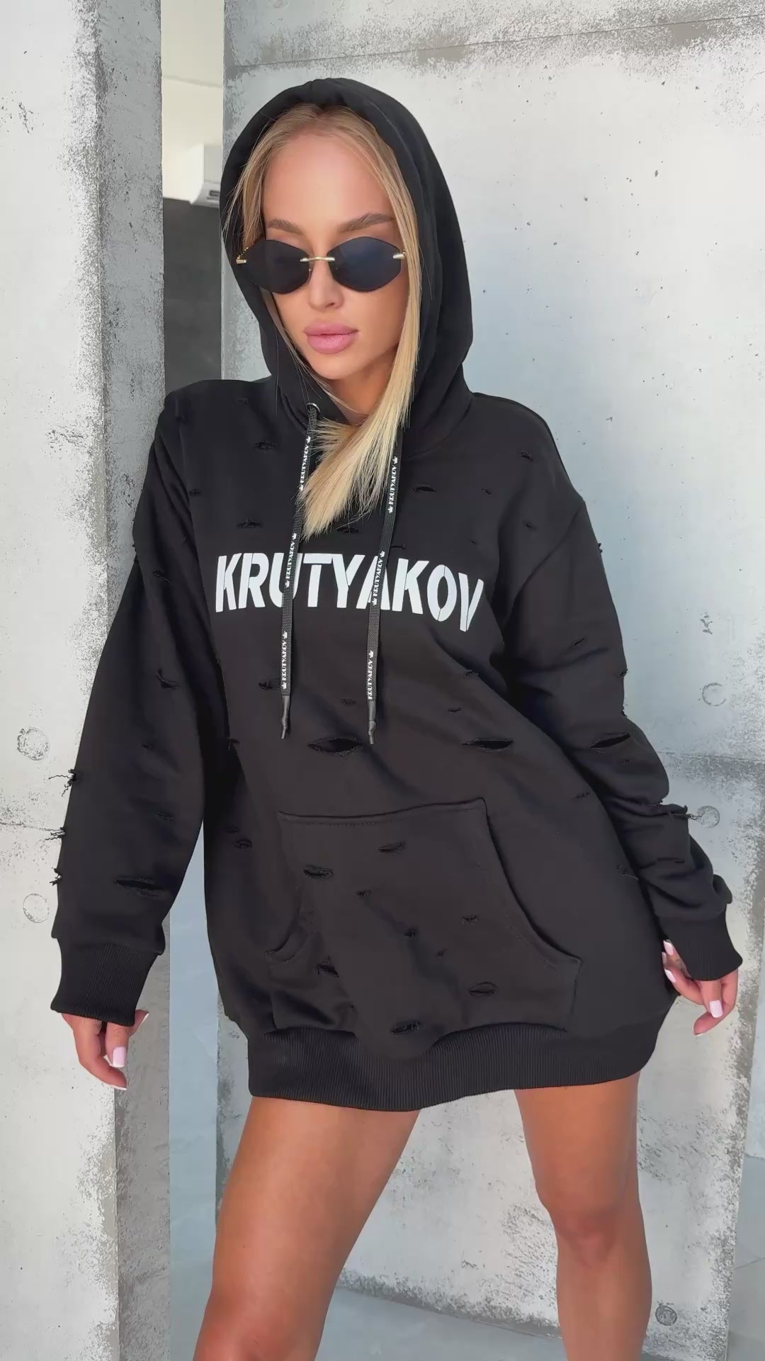 ТОЛСТОВКА RAGGED OVERSIZED